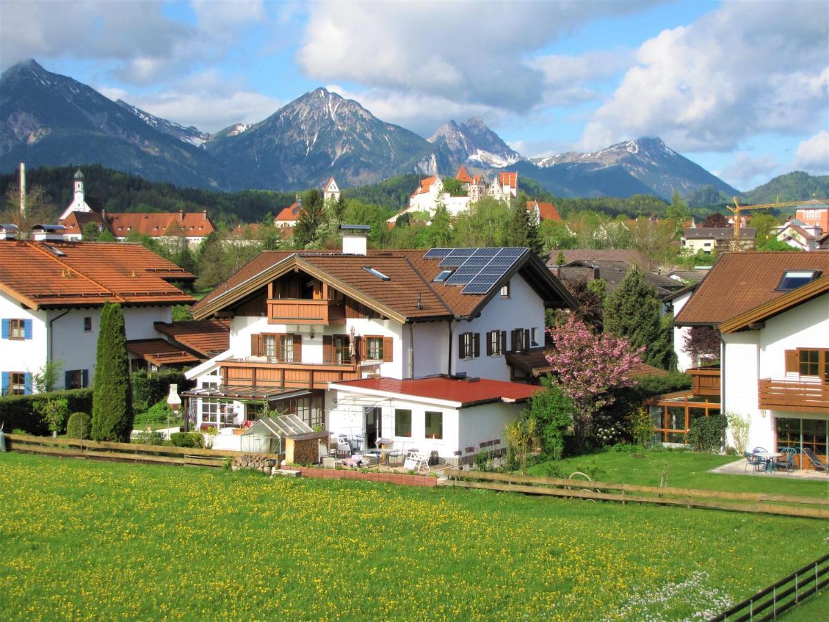 Chalet Im Haus Schlossblick Füssen Buitenkant foto
